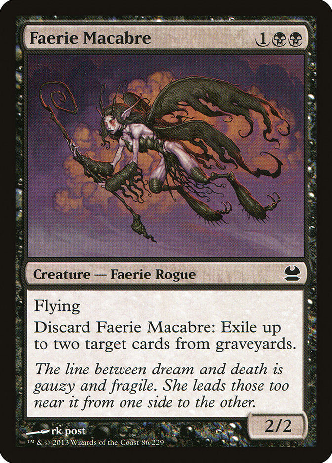 Faerie Macabre 86/229 (Modern Masters)  - Foil | Good Games Modbury
