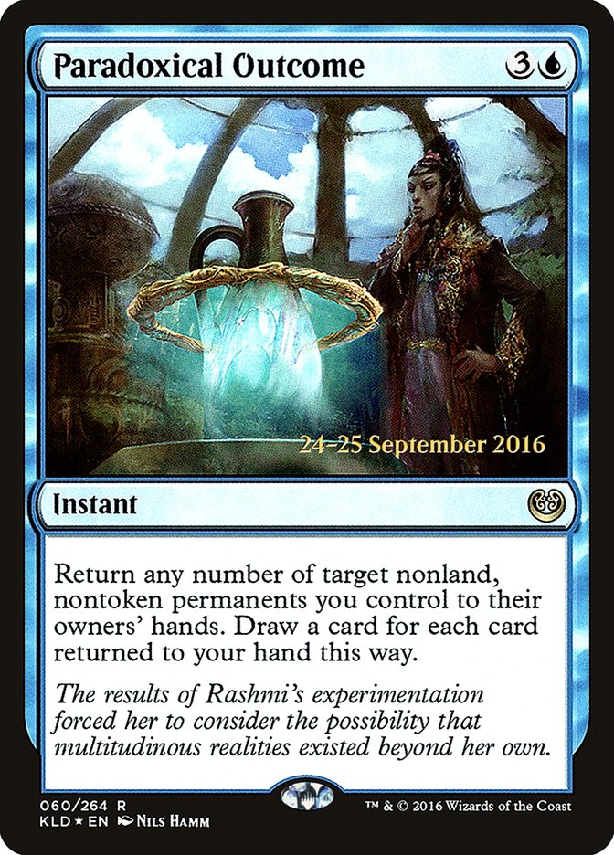 Paradoxical Outcome 60 (Prerelease Cards)  - Foil | Good Games Modbury