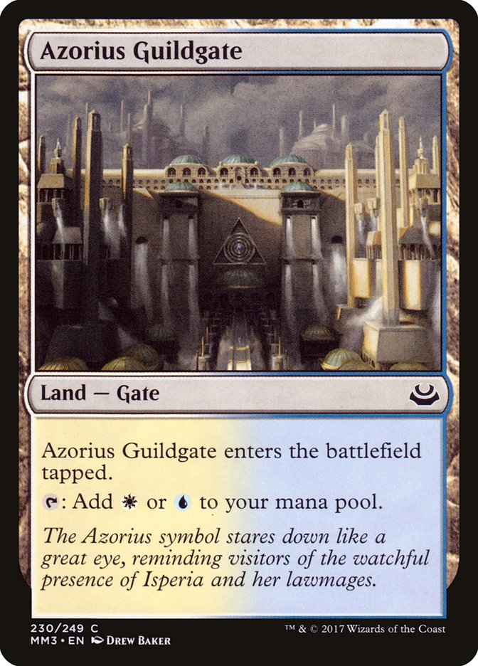 Azorius Guildgate 230 (Modern Masters 2017)  - Foil | Good Games Modbury
