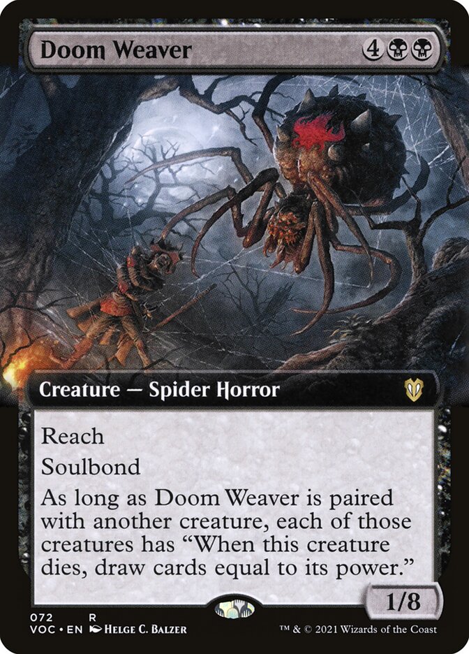 Doom Weaver 72/38 (Commander: Innistrad: Crimson Vow)  | Good Games Modbury