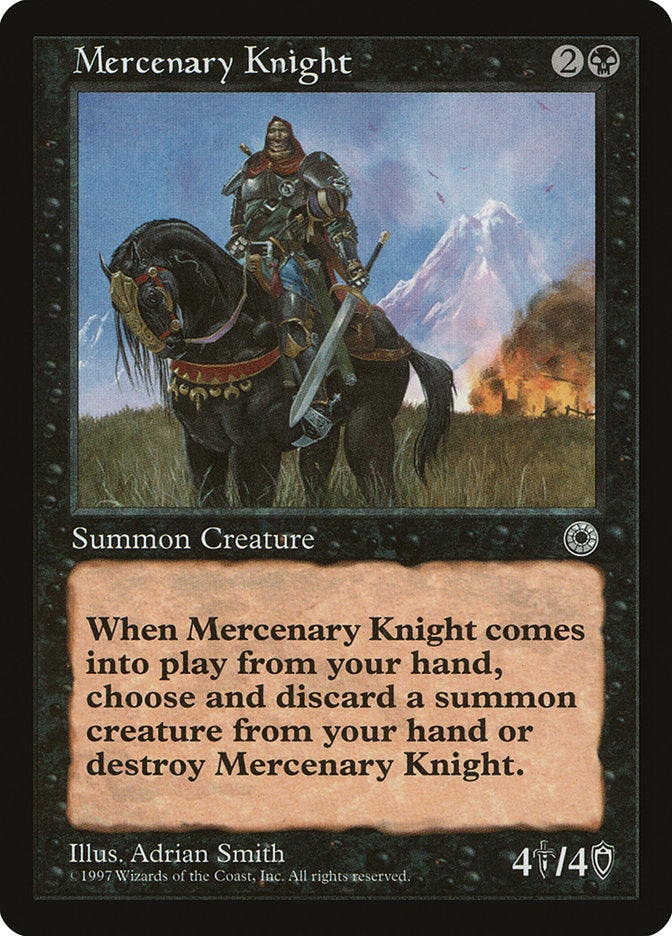 Mercenary Knight 99/243 (Portal)  | Good Games Modbury