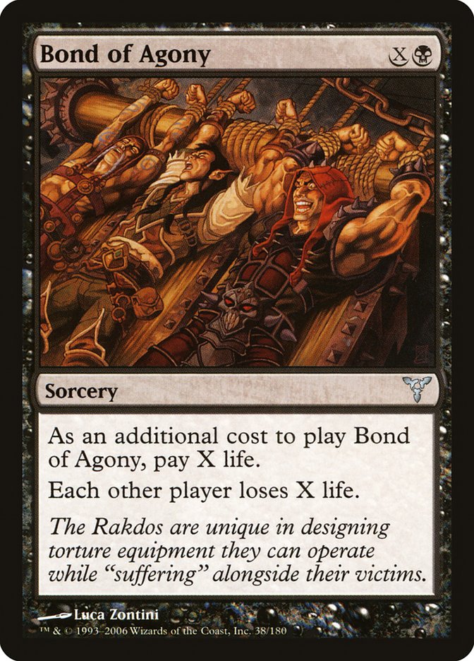 Bond of Agony 38/180 (Dissension)  - Foil | Good Games Modbury