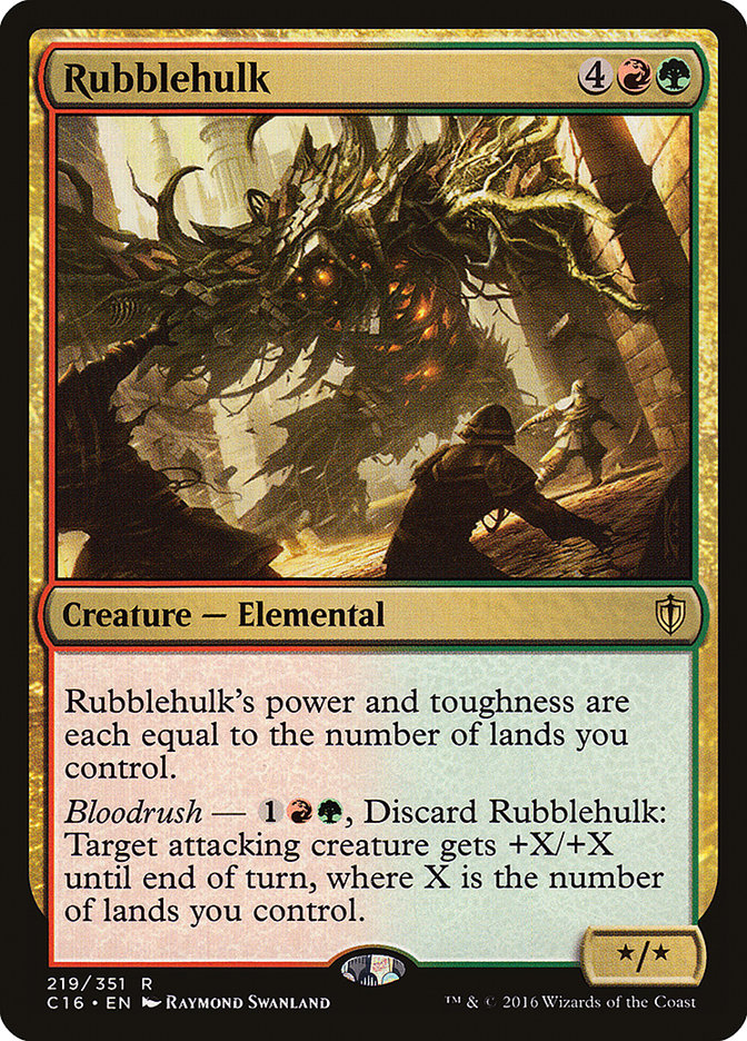 Rubblehulk 219/351 (Commander 2016)  | Good Games Modbury