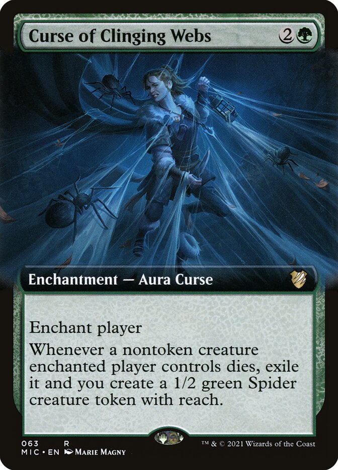 Curse of Clinging Webs 63/38 (Commander: Innistrad: Midnight Hunt)  | Good Games Modbury
