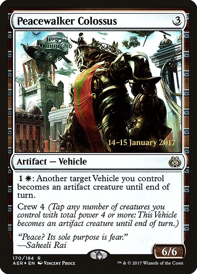 Peacewalker Colossus 170 (Prerelease Cards)  - Foil | Good Games Modbury