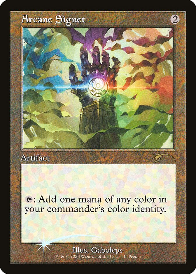 Arcane Signet 1 (MagicFest Cards)  - Foil | Good Games Modbury