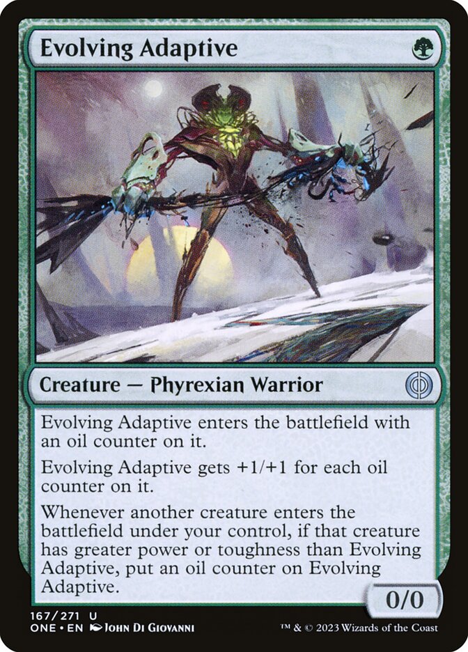 Evolving Adaptive 167/271 (Phyrexia: All Will Be One)  - Foil | Good Games Modbury