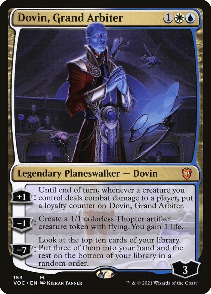 Dovin, Grand Arbiter 153/38 (Commander: Innistrad: Crimson Vow)  | Good Games Modbury