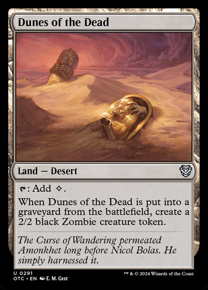 Dunes of the Dead 291/342 (Commander: Outlaws of Thunder Junction)  | Good Games Modbury