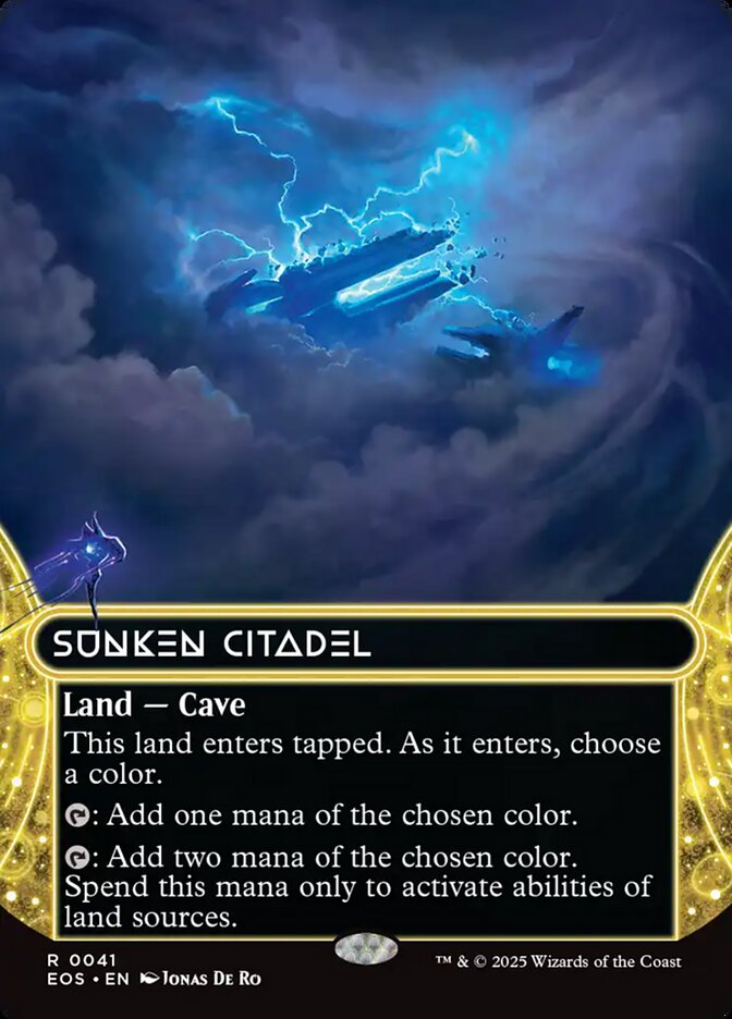 Sunken Citadel 41/45 (Edge of Eternities: Stellar Sights)  - Borderless | Good Games Modbury