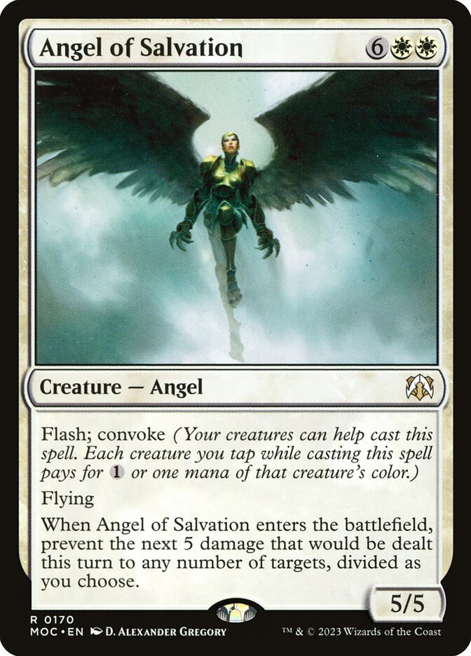 Angel of Salvation 170/444 (Commander: March of the Machine)  | Good Games Modbury