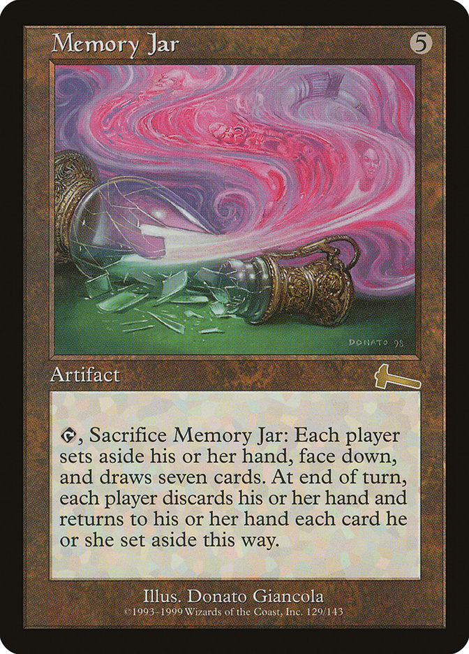 Memory Jar 129 (Urza's Legacy)  - Foil | Good Games Modbury
