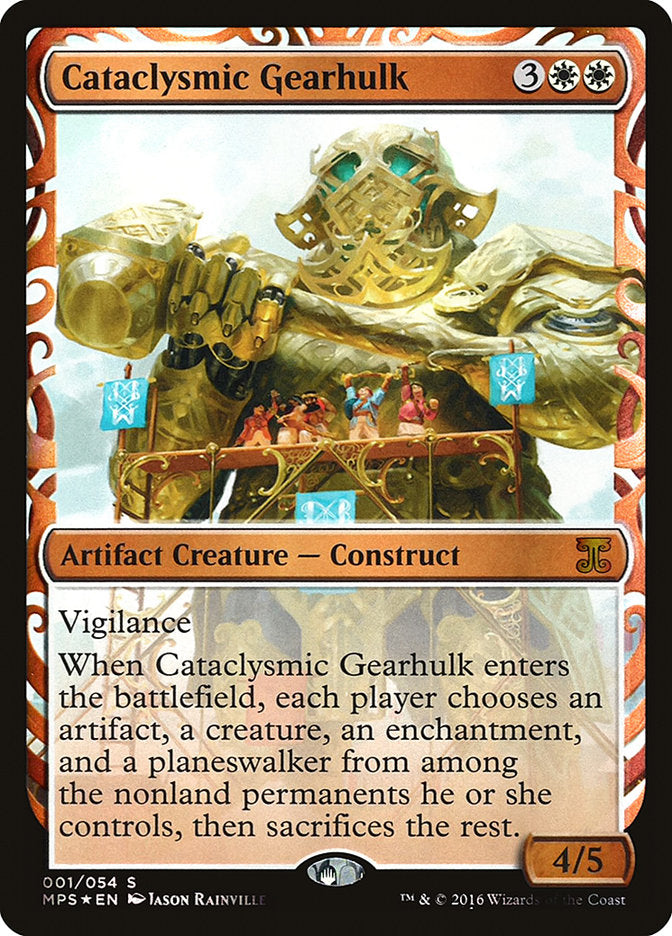 Cataclysmic Gearhulk 1/54 (Masterpiece Series: Kaladesh Inventions)  - Foil | Good Games Modbury