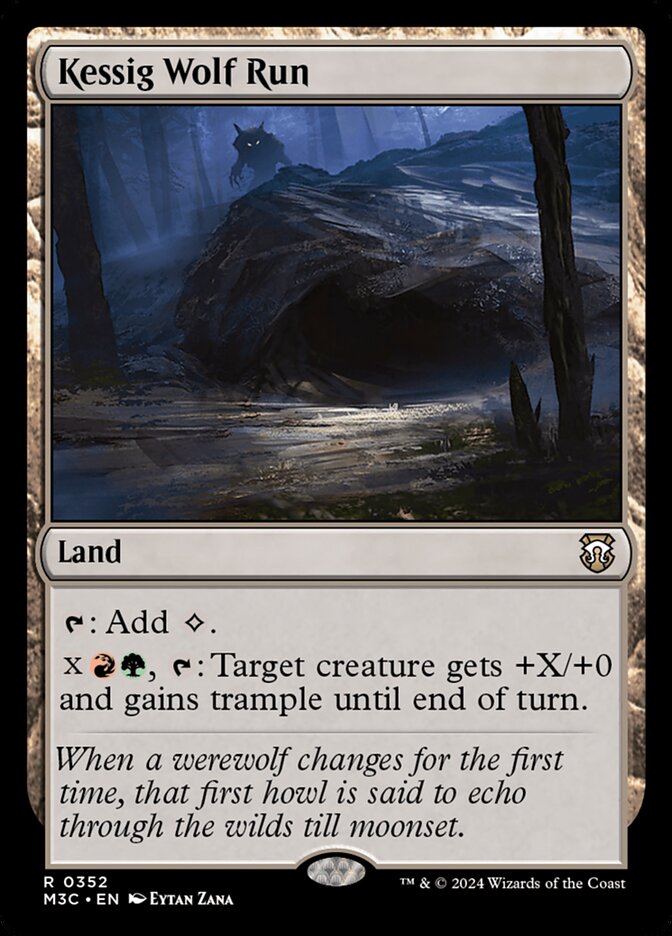 Kessig Wolf Run 352/411 (Commander: Modern Horizons 3)  | Good Games Modbury