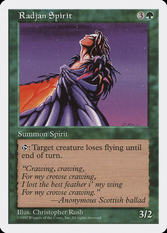 Radjan Spirit 320/455 (Fifth Edition)  | Good Games Modbury