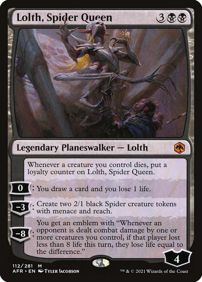 Lolth Spider Queen 112 (Adventures in the Forgotten Realms)  | Good Games Modbury