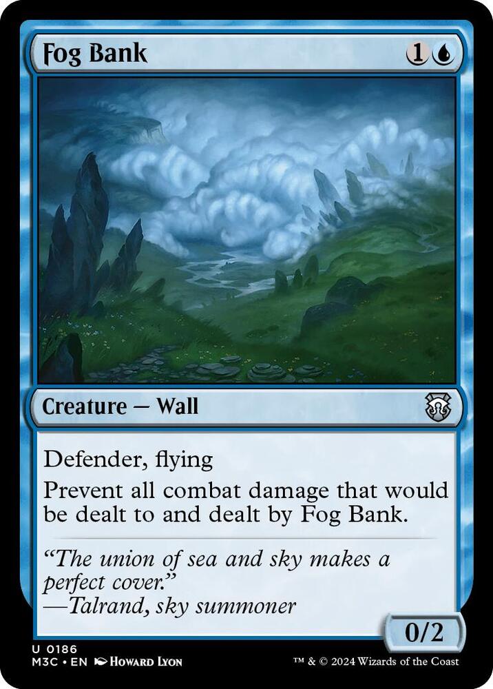 Fog Bank 186/411 (Commander: Modern Horizons 3)  - Ripple Foil | Good Games Modbury