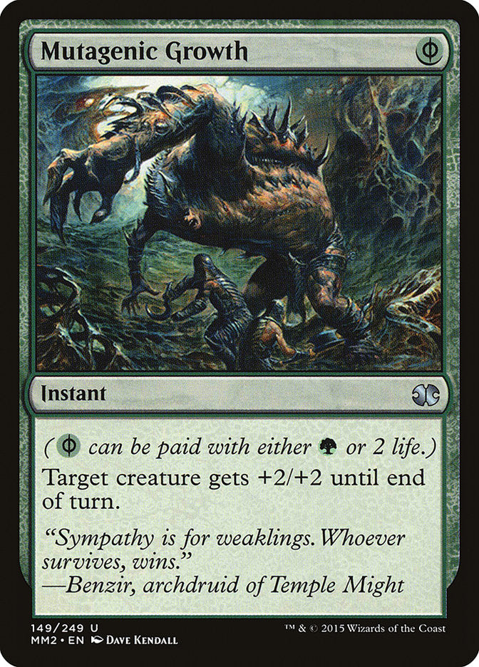 Mutagenic Growth 149/249 (Modern Masters 2015)  - Foil | Good Games Modbury