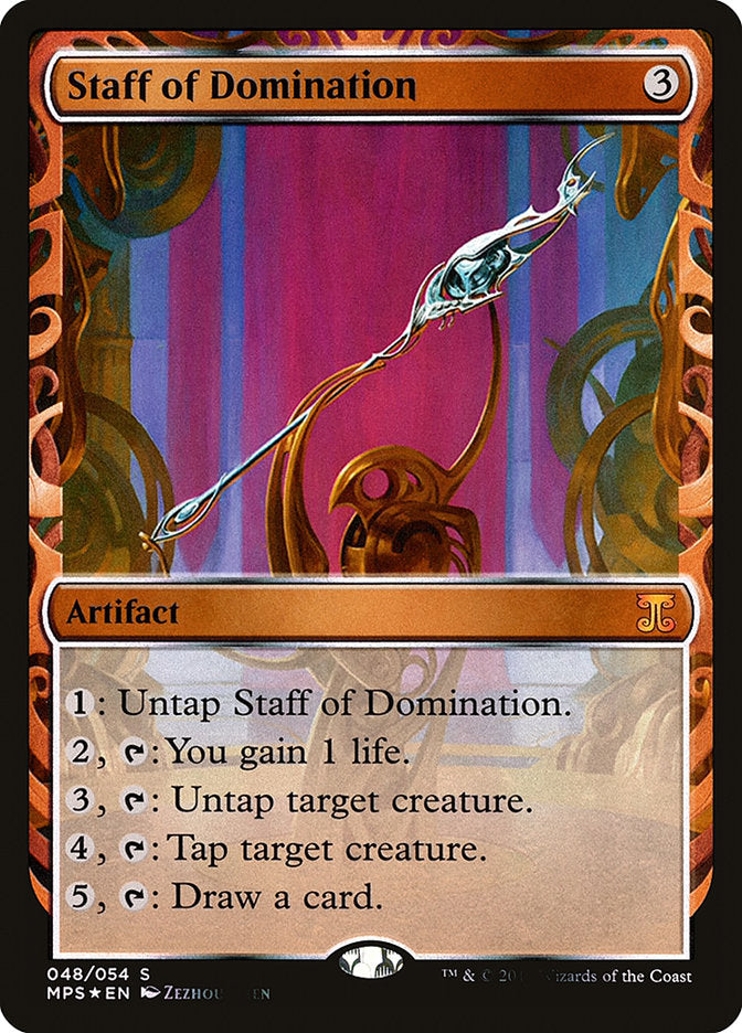 Staff of Domination 48/54 (Masterpiece Series: Kaladesh Inventions)  - Foil | Good Games Modbury