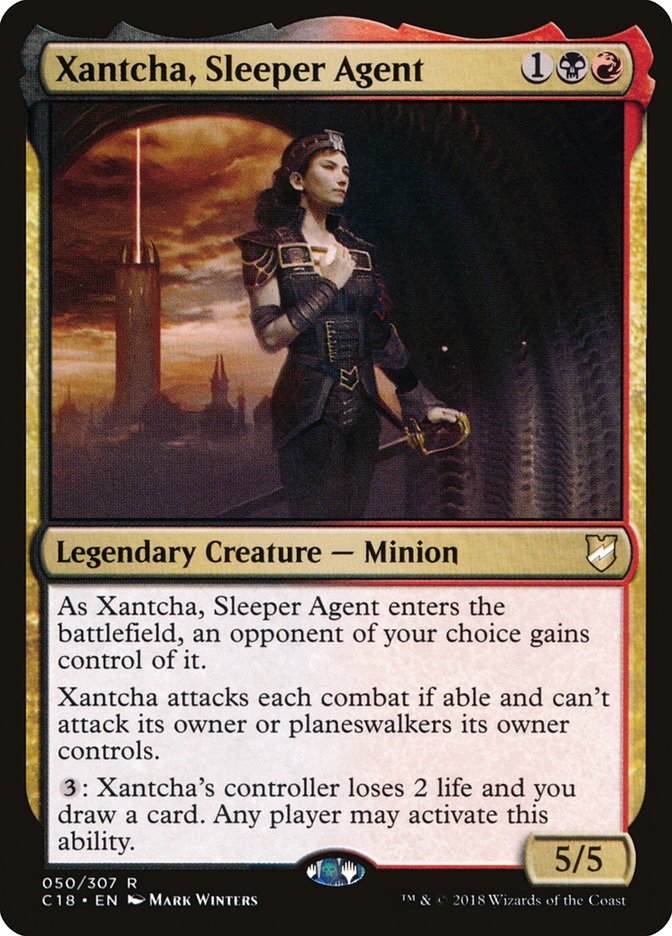 Xantcha, Sleeper Agent 50/307 (Commander 2018)  | Good Games Modbury