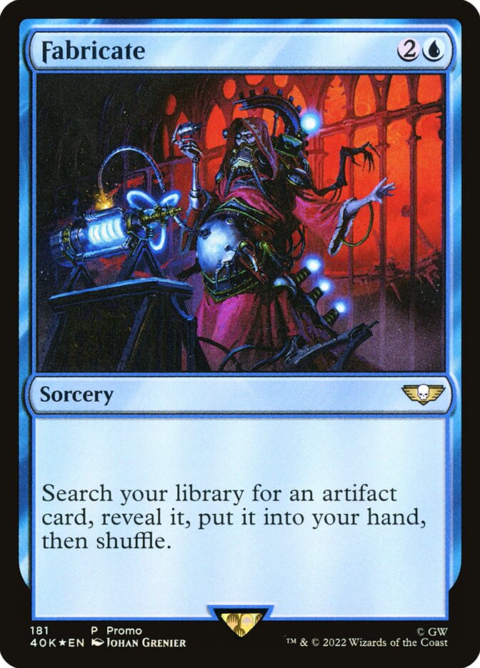 Fabricate 181 (Launch Party & Release Event Promos)  - Foil | Good Games Modbury