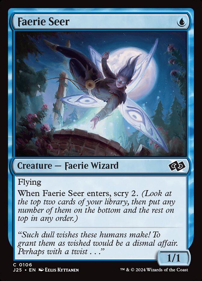 Faerie Seer 106/779 (Foundations Jumpstart)  | Good Games Modbury