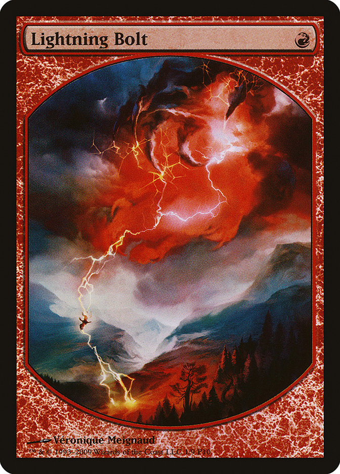 Lightning Bolt 1 (Magic Player Rewards)  - Foil | Good Games Modbury