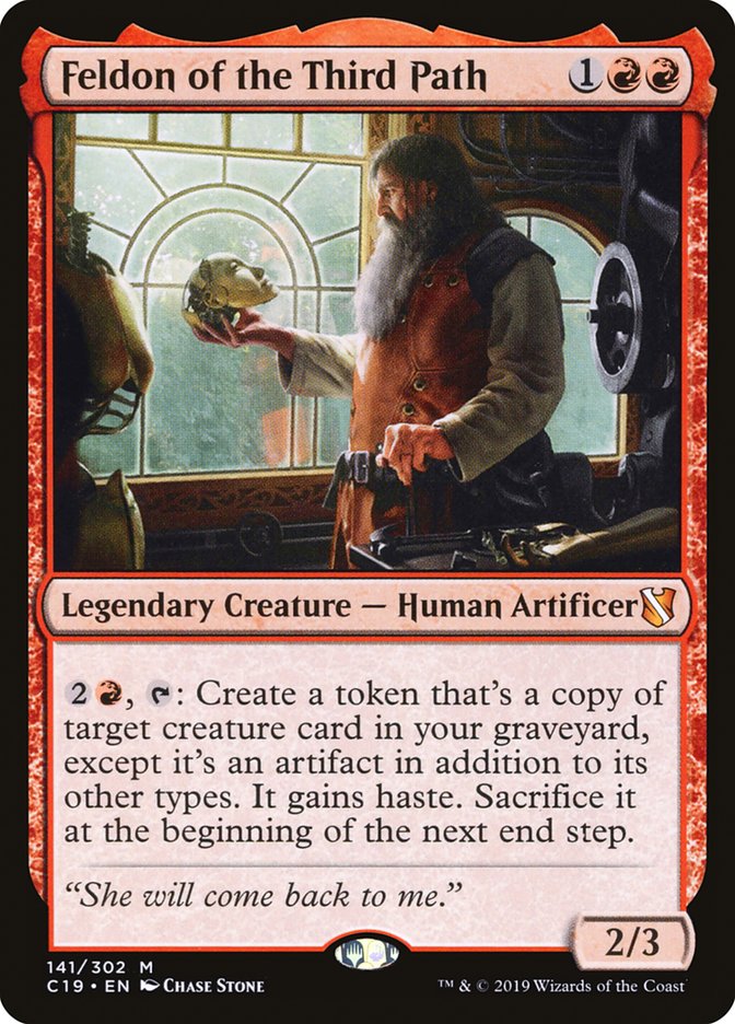 Feldon of the Third Path 141/302 (Commander 2019)  | Good Games Modbury