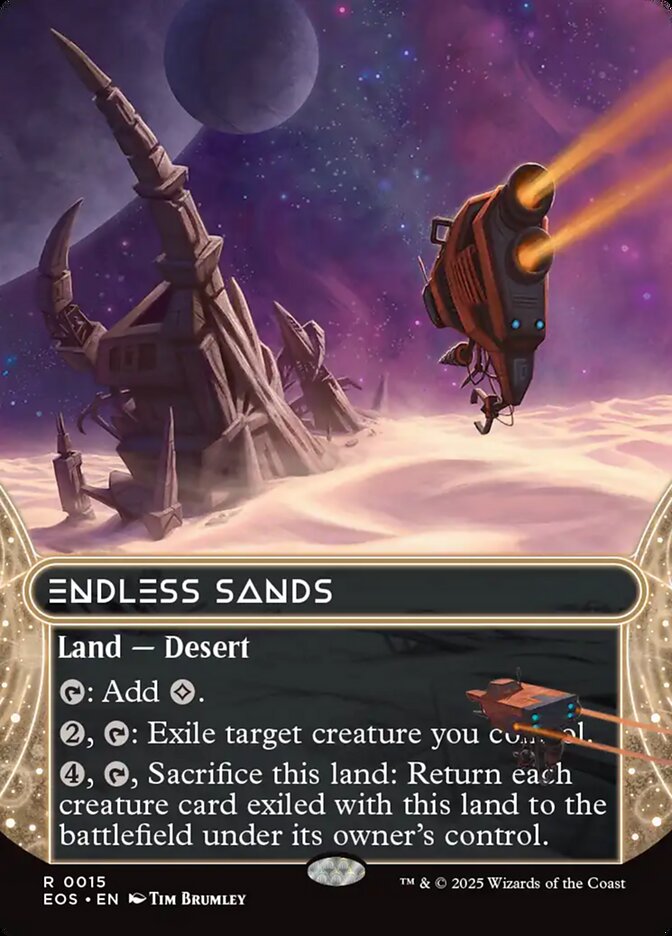 Endless Sands 15 (Edge of Eternities: Stellar Sights)  - Borderless | Good Games Modbury
