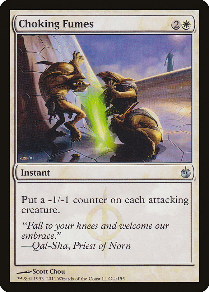 Choking Fumes 4/155 (Mirrodin Besieged)  | Good Games Modbury