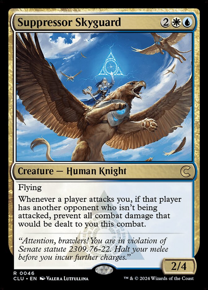 Suppressor Skyguard 46 (Ravnica: Clue Edition)  | Good Games Modbury