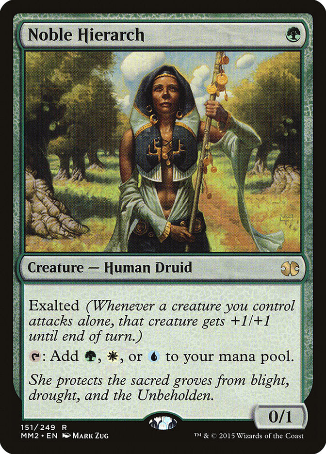 Noble Hierarch 151/249 (Modern Masters 2015)  - Foil | Good Games Modbury