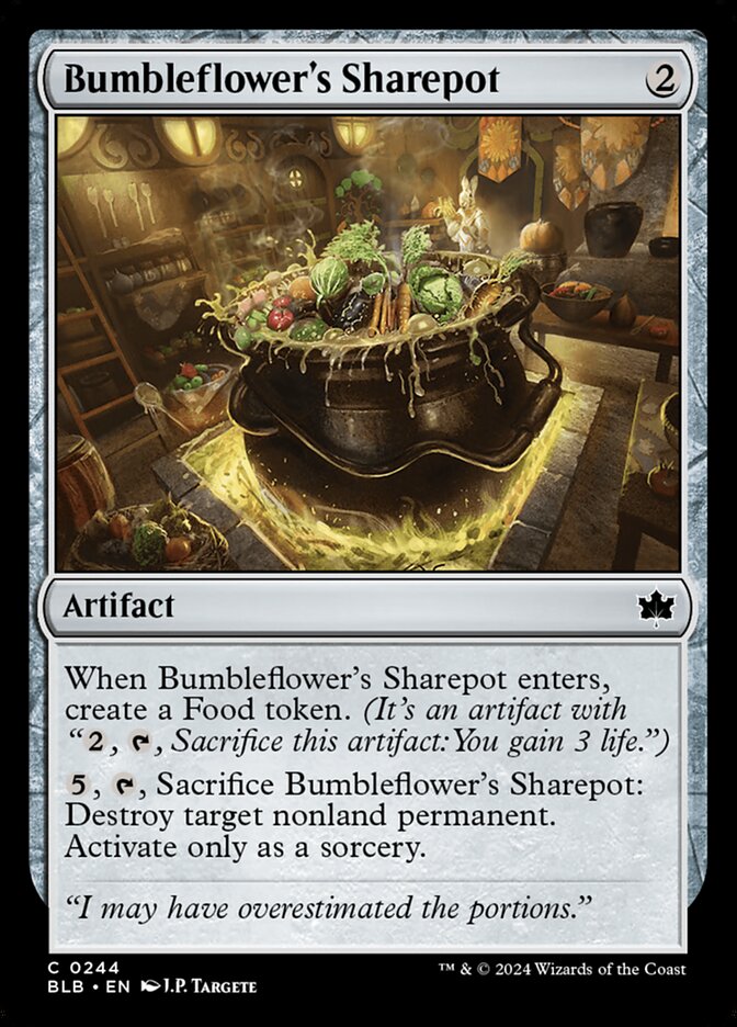 Bumbleflower's Sharepot 244/281 (Bloomburrow)  - Foil | Good Games Modbury