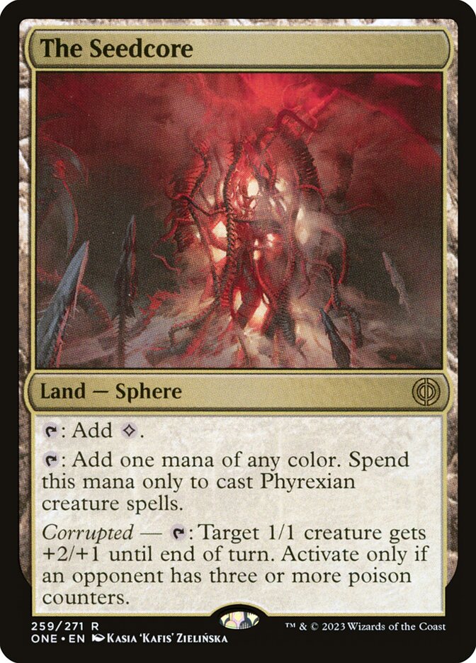 The Seedcore 259/271 (Phyrexia: All Will Be One)  - Foil | Good Games Modbury