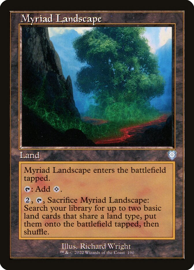Myriad Landscape 190/40 (Commander: The Brothers' War)  | Good Games Modbury