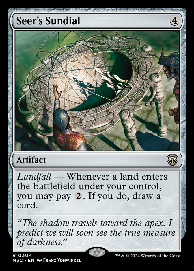 Seer's Sundial 304/411 (Commander: Modern Horizons 3)  | Good Games Modbury