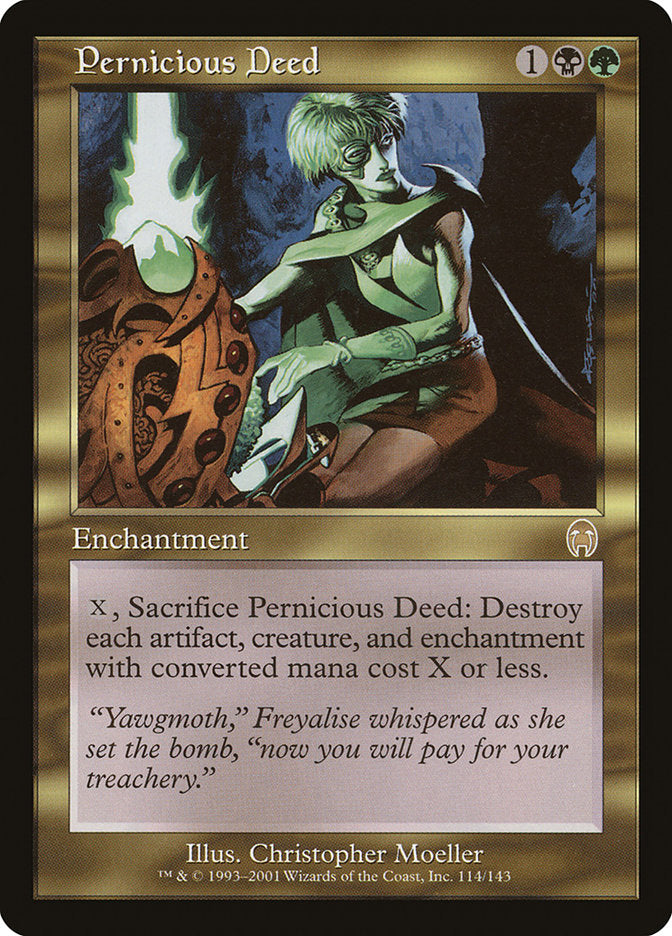 Pernicious Deed 114/143 (Apocalypse)  - Foil | Good Games Modbury