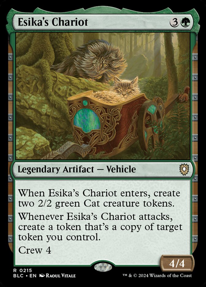 Esika's Chariot 215 (Commander: Bloomburrow)  | Good Games Modbury