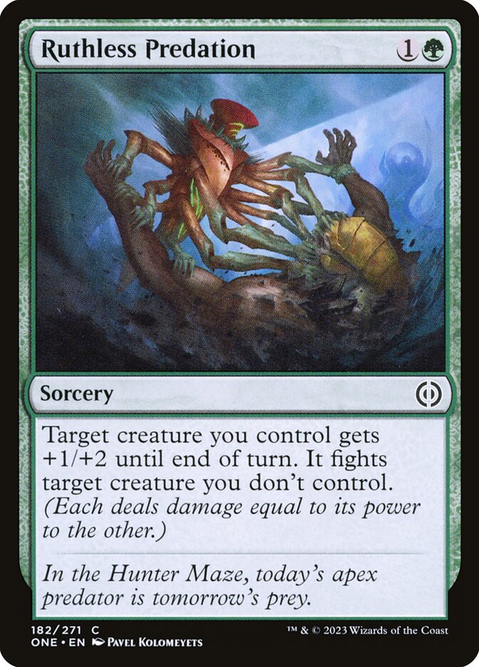 Ruthless Predation 182/271 (Phyrexia: All Will Be One)  | Good Games Modbury