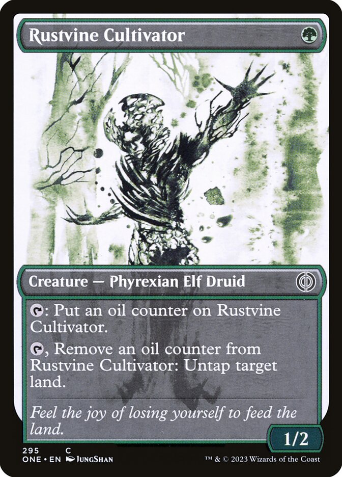 Rustvine Cultivator 295/271 (Phyrexia: All Will Be One)  - Showcase Foil | Good Games Modbury