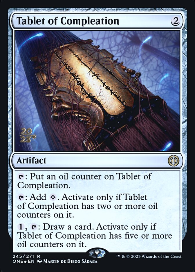 Tablet of Compleation 245s/160 (Prerelease Cards)  - Foil | Good Games Modbury