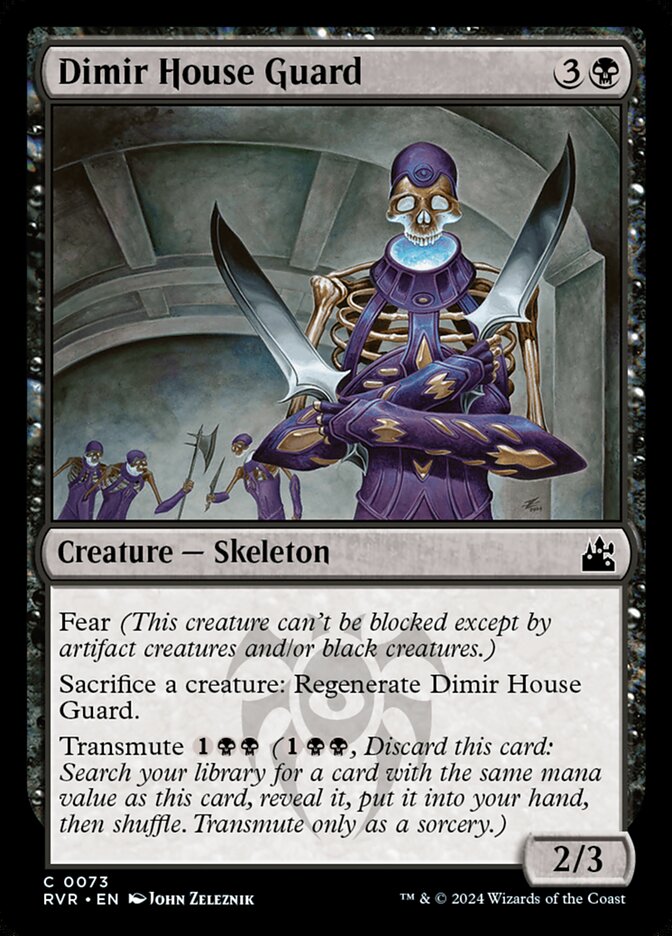 Dimir House Guard 73/291 (Ravnica Remastered)  - Foil | Good Games Modbury