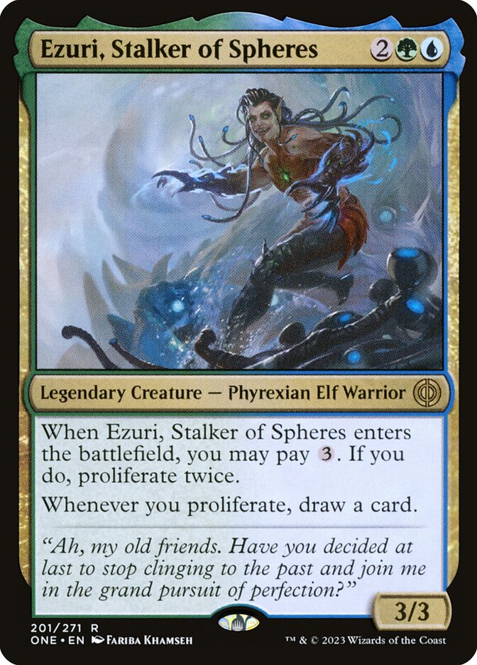 Ezuri, Stalker of Spheres 201/271 (Phyrexia: All Will Be One)  | Good Games Modbury