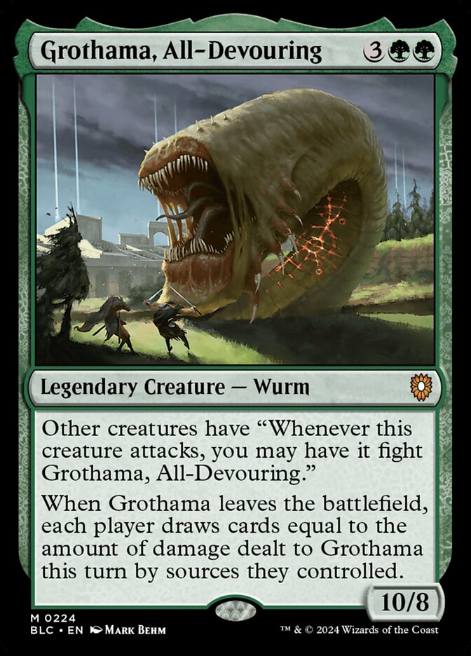 Grothama, All-Devouring 224 (Commander: Bloomburrow)  | Good Games Modbury