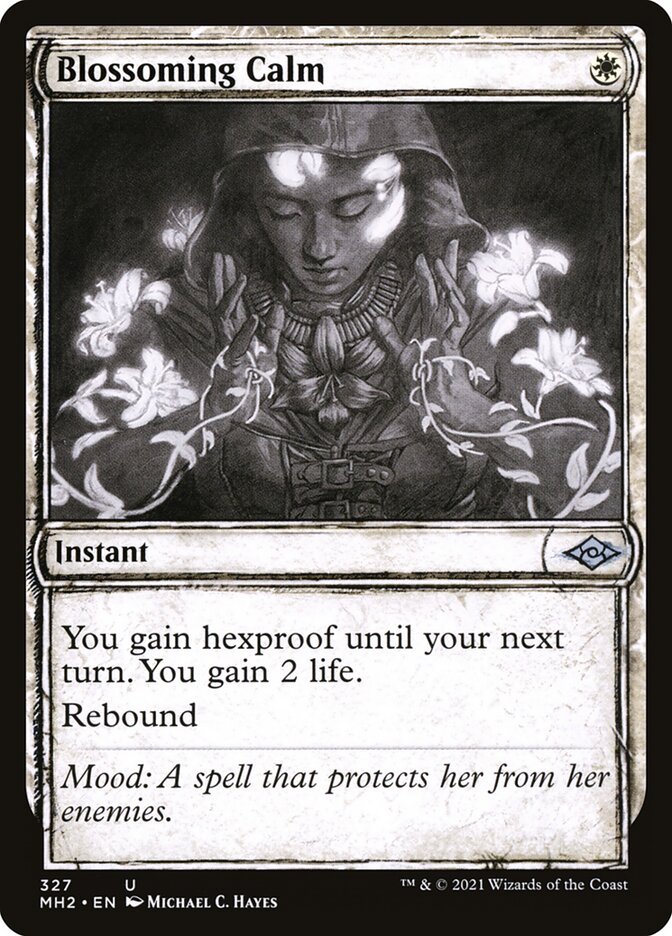Blossoming Calm 327/303 (Modern Horizons 2)  - Foil | Good Games Modbury