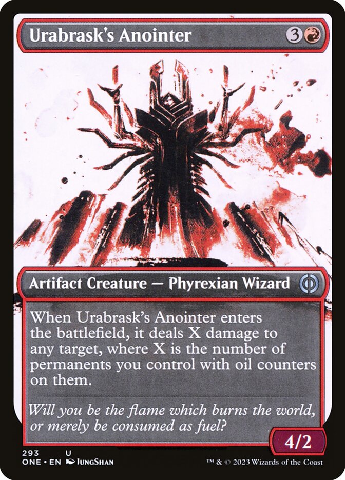 Urabrask's Anointer 293/271 (Phyrexia: All Will Be One)  - Showcase | Good Games Modbury