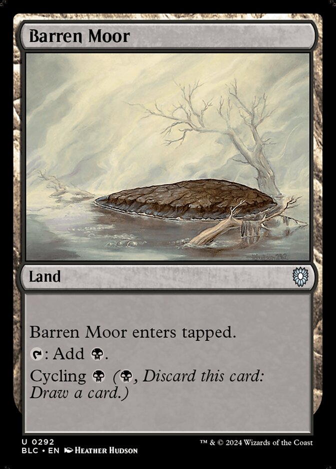 Barren Moor 292 (Commander: Bloomburrow)  | Good Games Modbury