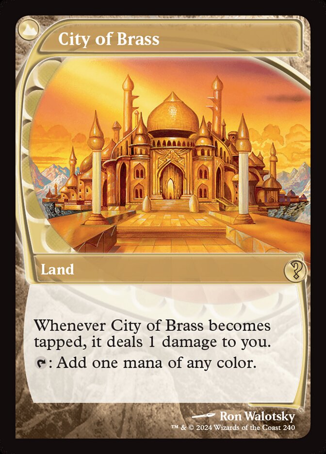 City of Brass 240/390 (Mystery Booster 2)  - Future Sight | Good Games Modbury
