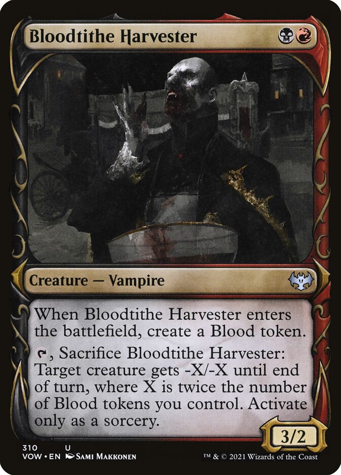 Bloodtithe Harvester Showcase 310 (Innistrad: Crimson Vow)  | Good Games Modbury