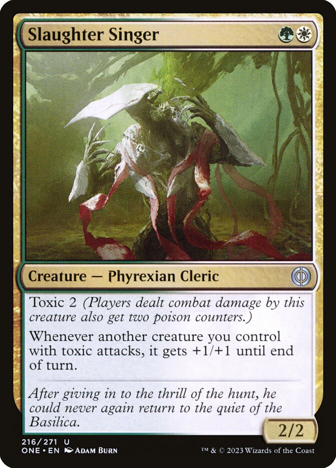 Slaughter Singer 216/271 (Phyrexia: All Will Be One)  - Foil | Good Games Modbury